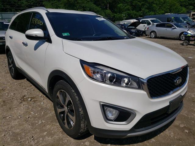 KIA SORENTO EX 2016 with VIN 5XYPHDA58GG088552 - Photo from auction