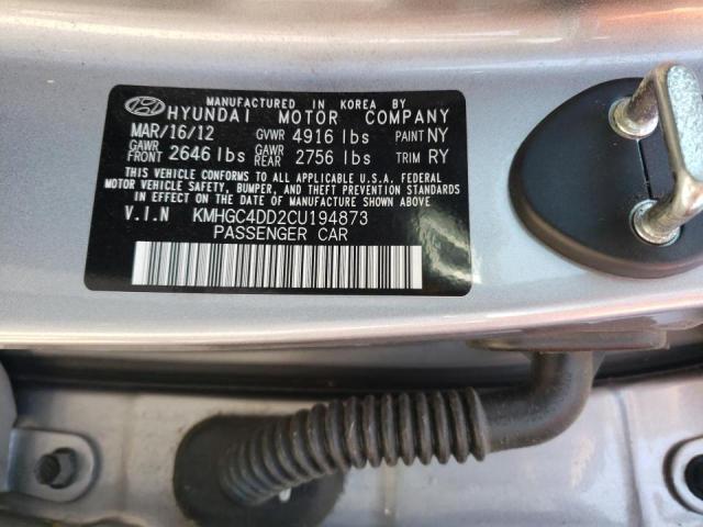 Photo 10 from auction – 2012 HYUNDAI GENESIS 3. with VIN KMHGC4DD2CU194873