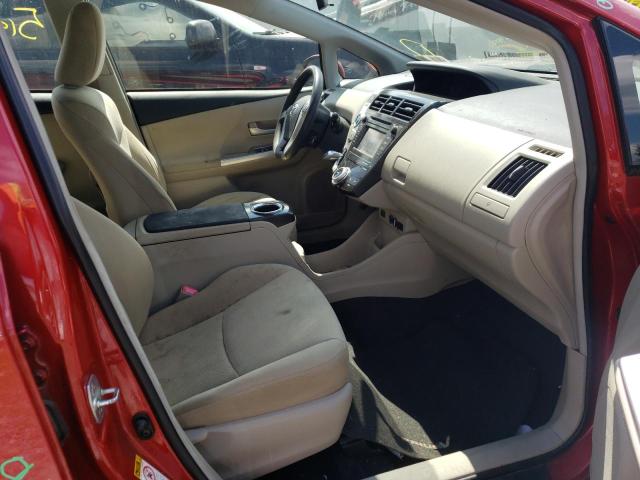 Photo 5 from auction – 2012 TOYOTA PRIUS V with VIN JTDZN3EU5C3150422