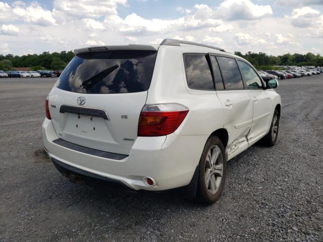 Photo 4 from auction – 2008 TOYOTA HIGHLANDER with VIN JTEES43A282096088