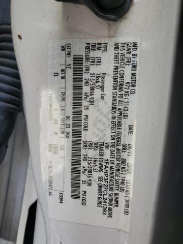 Photo 10 from auction – 2012 FORD FOCUS SE with VIN 1FAHP3F27CL241393