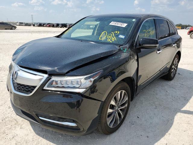صورة رقم 2 من المزاد - 2015 ACURA MDX TECHNO مع VIN 5FRYD3H61FB013981