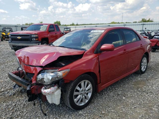 Photo 2 from auction – 2009 TOYOTA COROLLA BA with VIN 1NXBU40E69Z102369