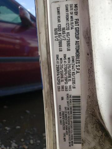 Photo 10 from auction – 2015 RAM PROMASTER with VIN ZFBERFBT4F6952109
