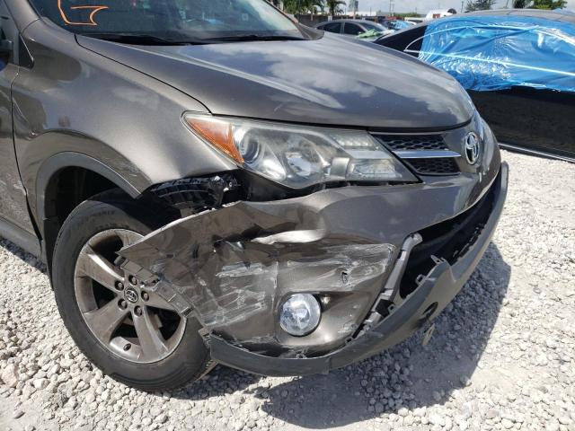Photo 9 from auction – 2015 TOYOTA RAV4 XLE with VIN 2T3RFREV5FW393805