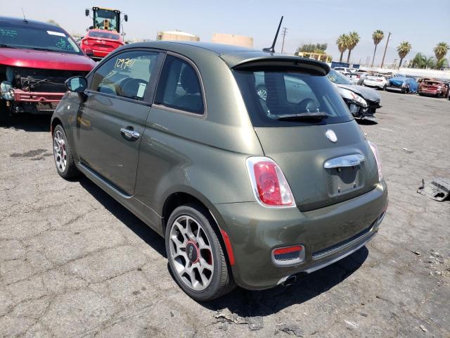 Photo 3 from auction – 2012 FIAT 500 SPORT with VIN 3C3CFFBR3CT171637