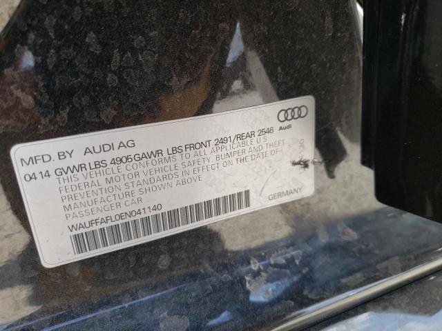 Photo 10 from auction – 2014 AUDI A4 PREMIUM with VIN WAUFFAFL0EN041140