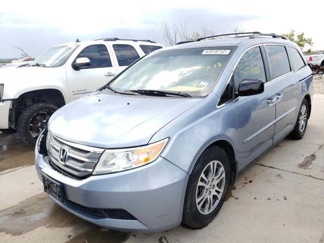 Photo 2 from auction – 2012 HONDA ODYSSEY EX with VIN 5FNRL5H40CB126707