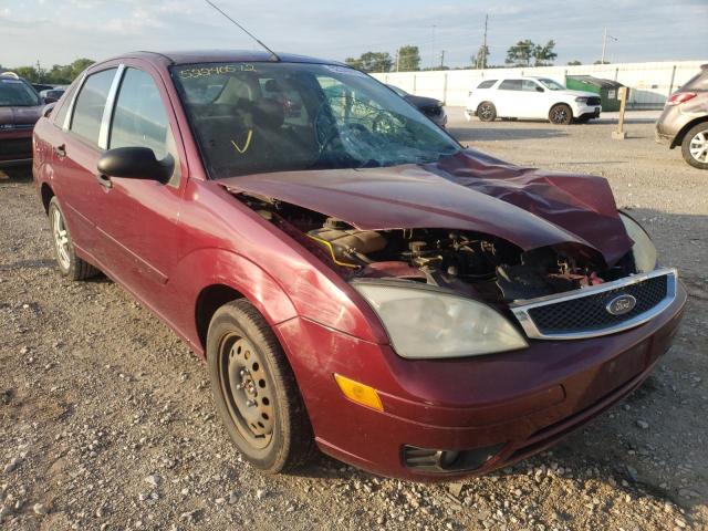 FORD FOCUS ZX4 2007 with VIN 1FAHP34N97W192523 - Photo from auction