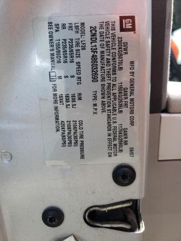 Photo 10 from auction – 2008 CHEVROLET EQUINOX LS with VIN 2CNDL13F486032690
