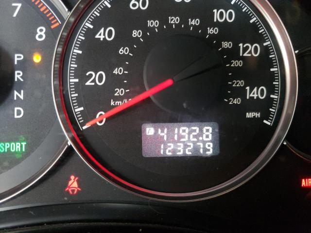 Photo 8 from auction – 2009 SUBARU LEGACY 2.5 with VIN 4S3BL616697227719