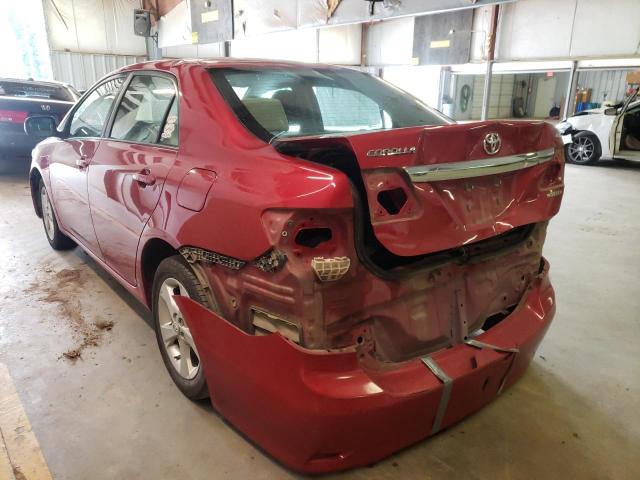 Photo 3 from auction – 2011 TOYOTA COROLLA BA with VIN 2T1BU4EE1BC651896
