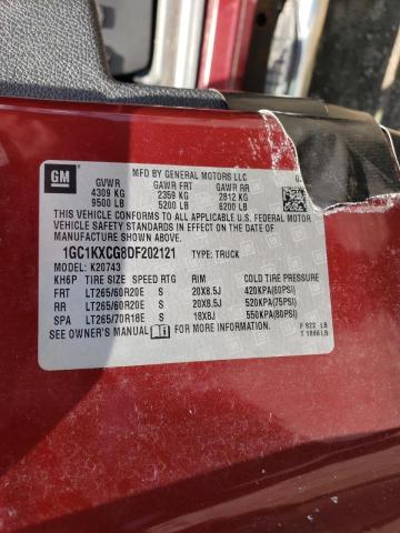 Photo 10 from auction – 2013 CHEVROLET SILVERADO with VIN 1GC1KXCG8DF202121