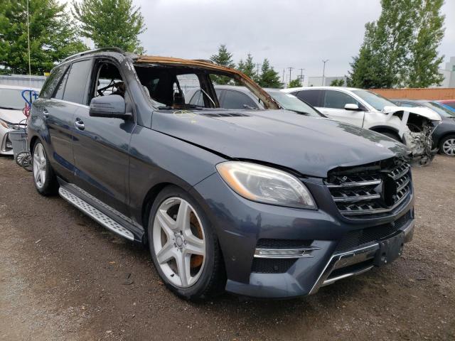 MERCEDES-BENZ ML 350 BLU 2014 with VIN 4JGDA2EB7EA423725 - Photo from auction