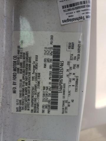 Photo 10 from auction – 2014 FORD FUSION SE with VIN 1FA6P0H78E5357465