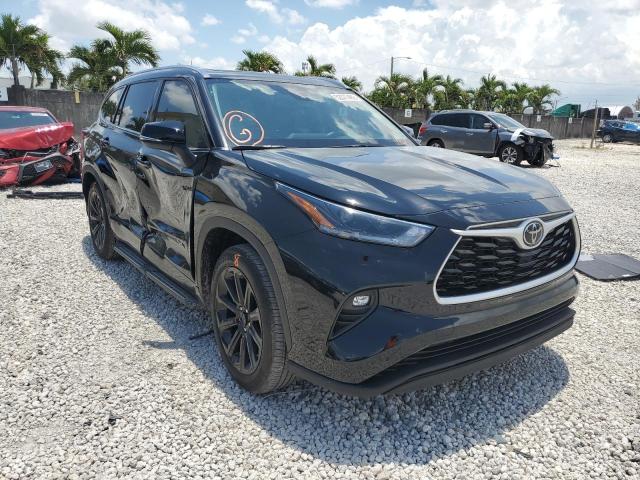 TOYOTA HIGHLANDER 2021 with VIN 5TDGZRAH1MS534706 - Photo from auction