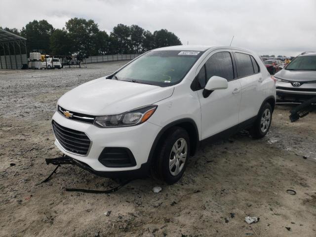 Photo 2 from auction – 2017 CHEVROLET TRAX LS with VIN 3GNCJKSBXHL222295