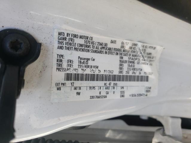 Photo 10 from auction – 2017 FORD FOCUS ST with VIN 1FADP3L94HL295113