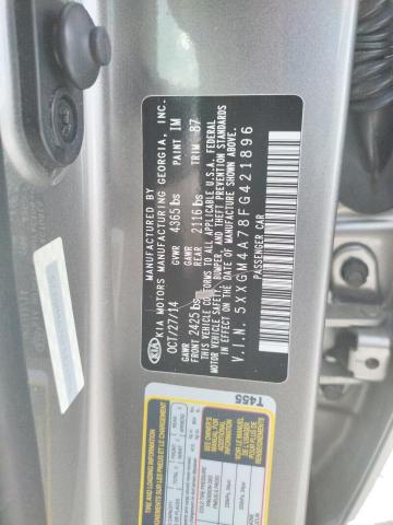 Photo 10 from auction – 2015 KIA OPTIMA LX with VIN 5XXGM4A78FG421896