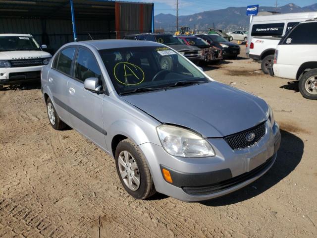 KIA RIO BASE 2009 with VIN KNADE223X96495353 - Photo from auction