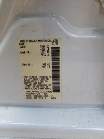 Photo 10 from auction – 2020 NISSAN ALTIMA S with VIN 1N4BL4BV5LC227466