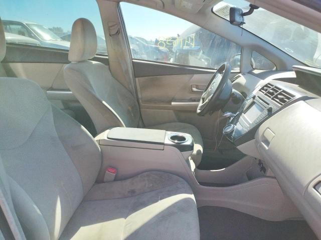 Photo 5 from auction – 2013 TOYOTA PRIUS V with VIN JTDZN3EU4D3272996