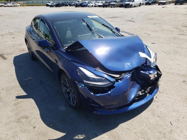 TESLA MODEL 3 2022 with VIN 5YJ3E1EA8NF184750 - Photo from auction