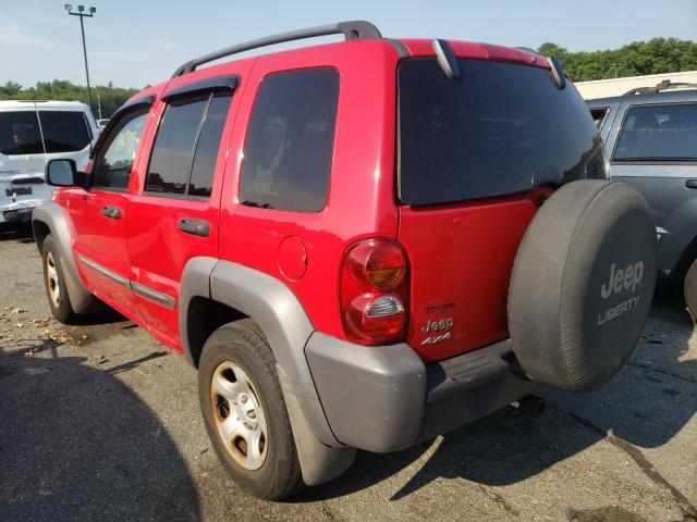 Photo 3 from auction – 2004 JEEP LIBERTY SP with VIN 1J4GL48K64W246969