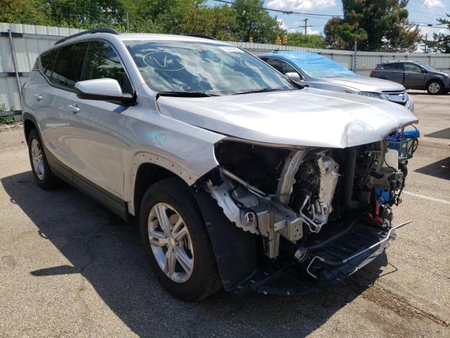 GMC TERRAIN SL 2018 with VIN 3GKALMEV8JL244205 - Photo from auction