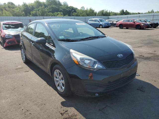 KIA RIO LX 2014 with VIN KNADM4A38E6325194 - Photo from auction
