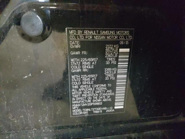 Photo 10 from auction – 2016 NISSAN ROGUE S with VIN KNMAT2MV2GP599613