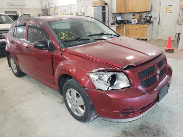 DODGE CALIBER 2007 with VIN 1B3HB28B17D132817 - Photo from auction
