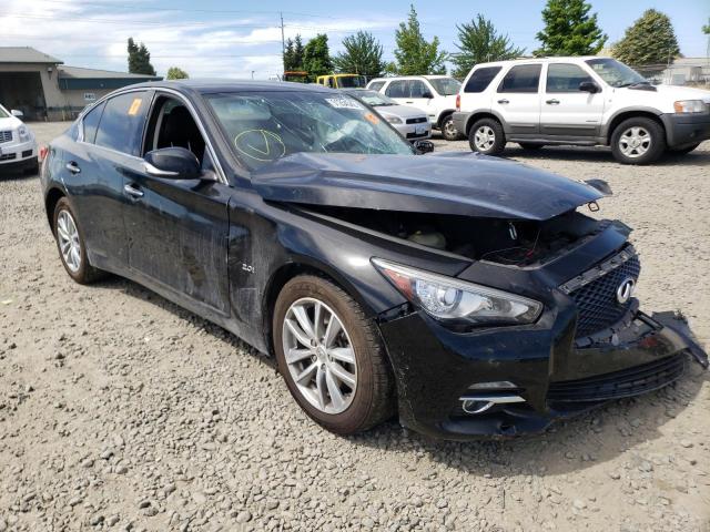 INFINITI Q50 BASE 2017 with VIN JN1CV7AR9HM681500 - Photo from auction