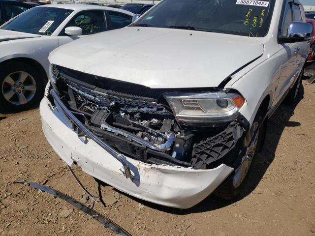 Photo 9 from auction – 2014 DODGE DURANGO CI with VIN 1C4SDJET7EC305183