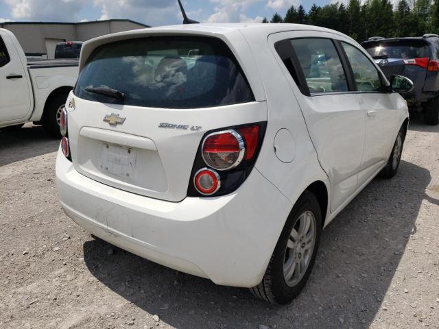 Photo 4 from auction – 2014 CHEVROLET SONIC LT with VIN 1G1JC6SH1E4105673