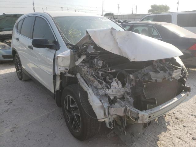 HONDA CR-V SE 2016 with VIN 5J6RM3H41GL006283 - Photo from auction