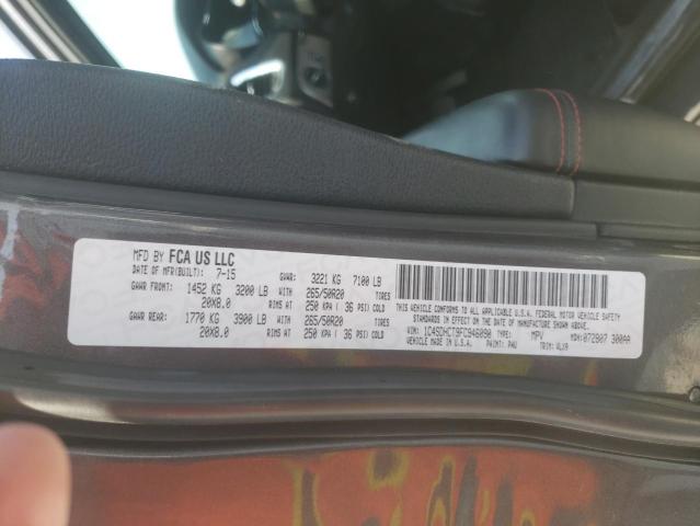 Photo 10 from auction – 2015 DODGE DURANGO R/ with VIN 1C4SDHCT9FC946090
