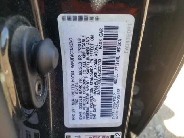 Photo 10 from auction – 2004 TOYOTA COROLLA CE with VIN 1NXBR38E04Z305203