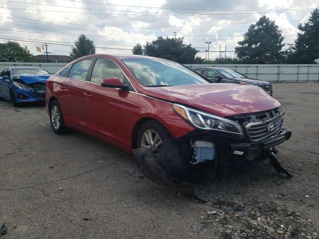 HYUNDAI SONATA SE 2017 with VIN 5NPE24AF6HH595283 - Photo from auction