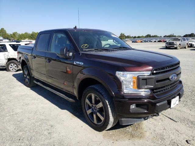 FORD F150 SUPER 2018 with VIN 1FTEW1EP1JKC90934 - Photo from auction