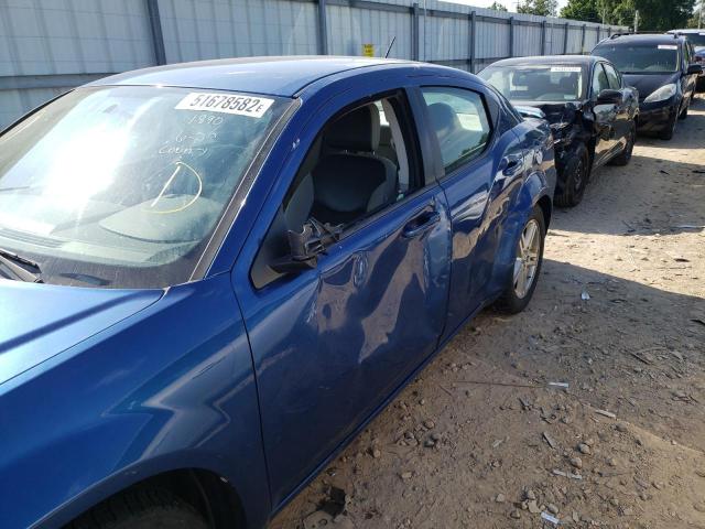 Photo 9 from auction – 2010 DODGE AVENGER R/ with VIN 1B3CC5FBXAN201890