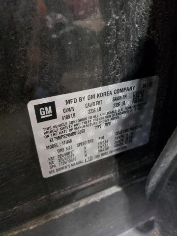 Photo 10 from auction – 2021 CHEVROLET TRAILBLAZE with VIN KL79MPS29MB015980