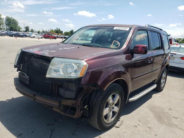 Photo 2 from auction – 2009 HONDA PILOT EXL with VIN 5FNYF38659B024966