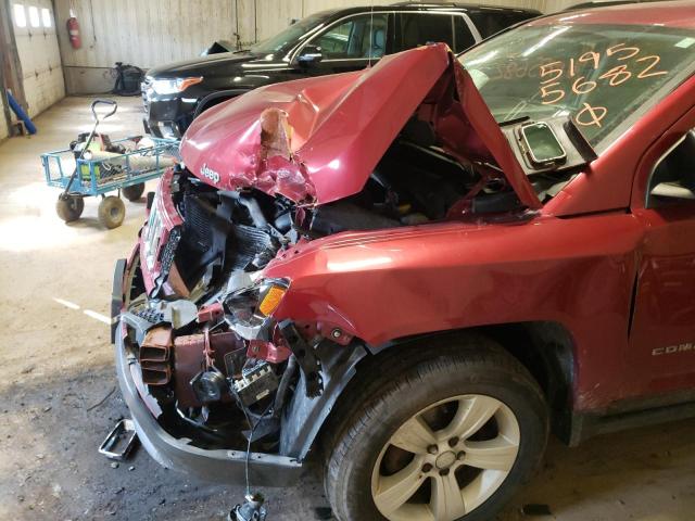 Photo 9 from auction – 2014 JEEP COMPASS SP with VIN 1C4NJDBB7ED828412