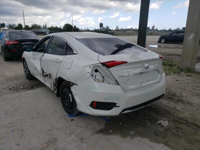 Photo 3 from auction – 2020 HONDA CIVIC LX with VIN 19XFC2F64LE027335