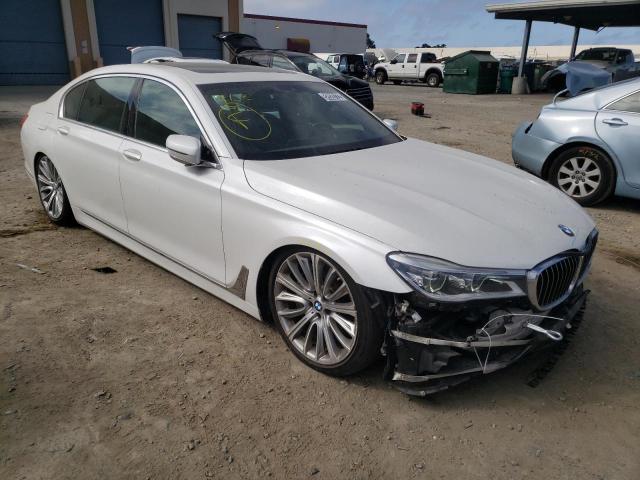BMW 750I 2016 with VIN WBA7F2C56GG416701 - Photo from auction