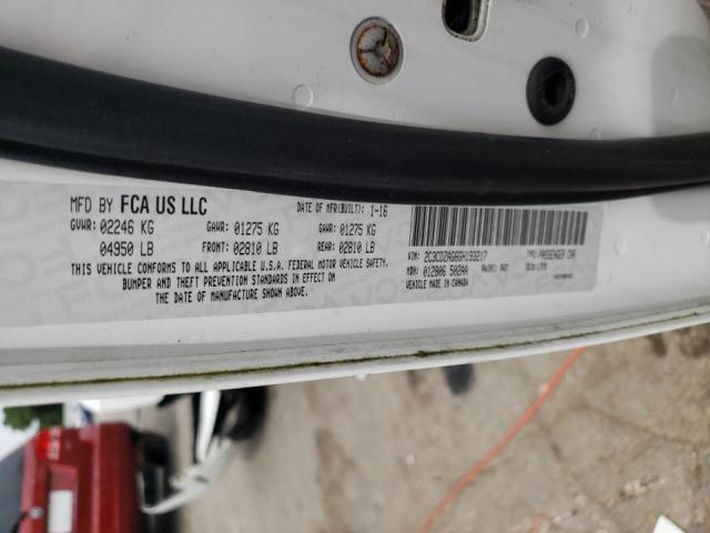 Photo 10 from auction – 2016 DODGE CHALLENGER with VIN 2C3CDZAG6GH193217