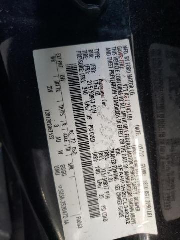 Photo 10 from auction – 2012 FORD FOCUS SEL with VIN 1FAHP3H20CL348282