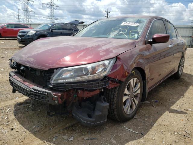 Photo 2 from auction – 2014 HONDA ACCORD LX with VIN 1HGCR2F39EA050852