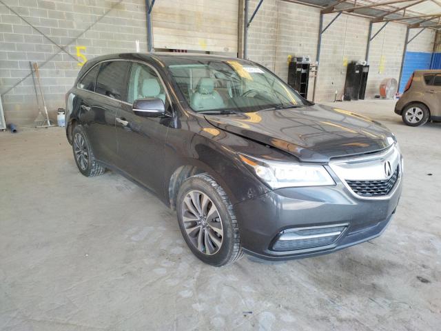 ACURA MDX TECHNO 2016 with VIN 5FRYD4H45GB022091 - Photo from auction